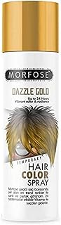 Morfose Dazzle Gold Temporary Hair Color Spray 150ml - Temporary Hair Spray Golden