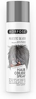 MORFOSE
Majestic Silver Temporary Hair Color Spray 150ml - Temporary Hair Spray Silver