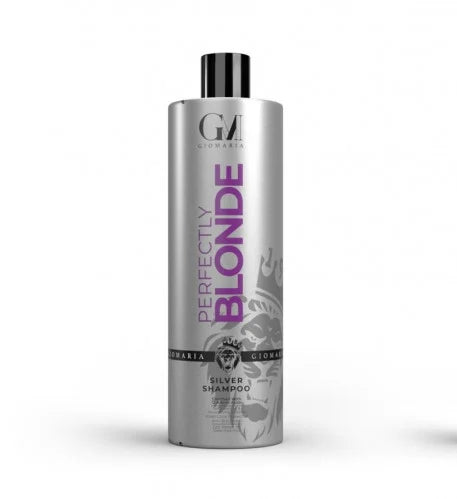 GIO MARIA Platinum Blonde Shampoo is the perfect
shampoo for blonde, white and silver colored hair. It enhances
blonde color’s performance and extends hair’s color lifetime.
Formulated with rich violet color pigments, which it removes
the brassiness tone off the blonde hair.