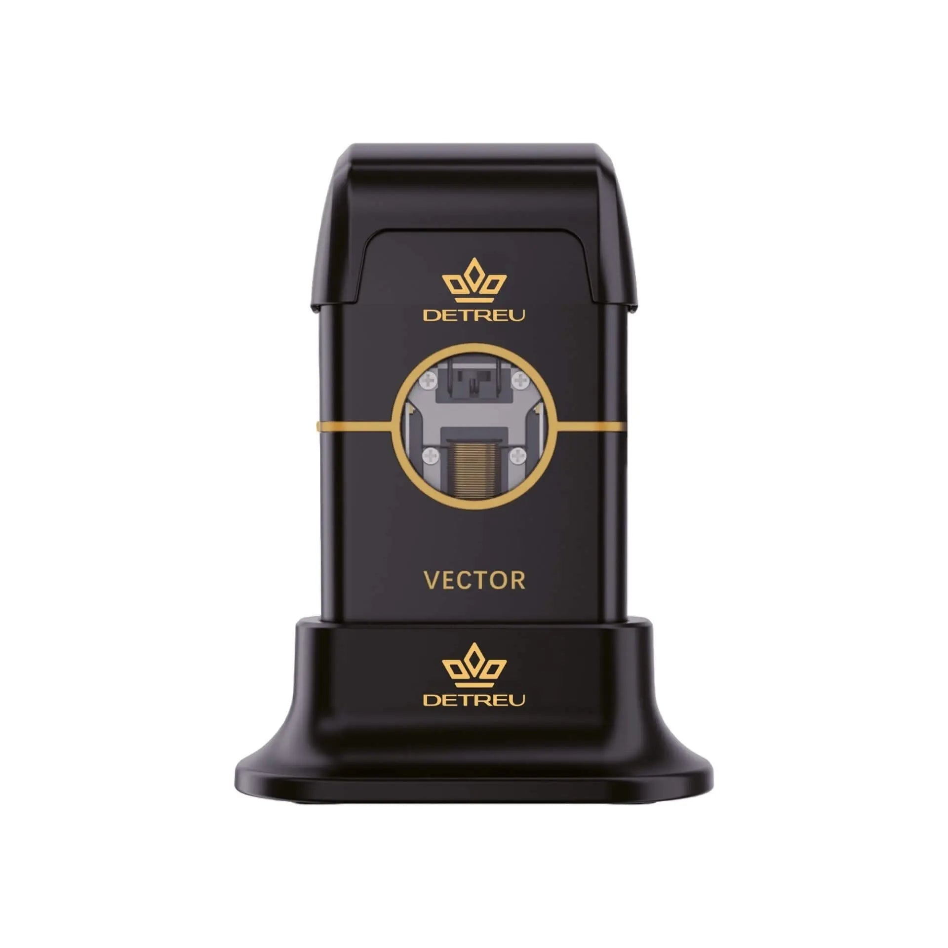 Detreu - Folienrasierer - Headline Double Foil Shaver gold-schwarz