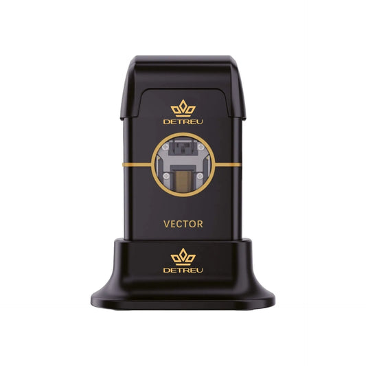 Detreu - Folienrasierer - Headline Double Foil Shaver gold-schwarz