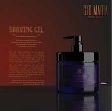 EEN- Gio Maria Shaving Gel for greater shaving comfort.
The non-foaming transparent formula delivers easy
visibility of the shave. This, shaving gel provides a faster
and more precise shave with less amount compared with
shaving creams.